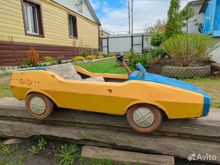 Детская педальная машинка Радуга М2-77 из СССР