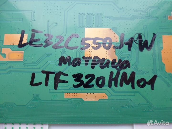 T-con F60MB4C2LV0.6 Samsung LE32C550J1W +шлейфы