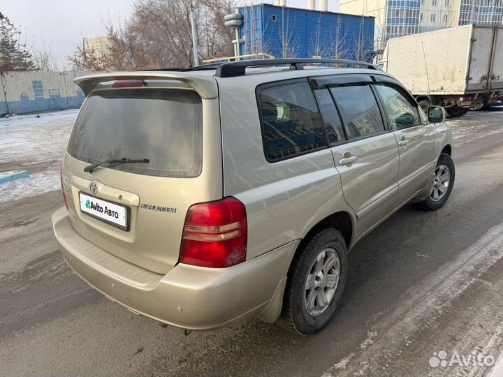 Toyota Highlander 3.0 AT, 2002, 265 000 км