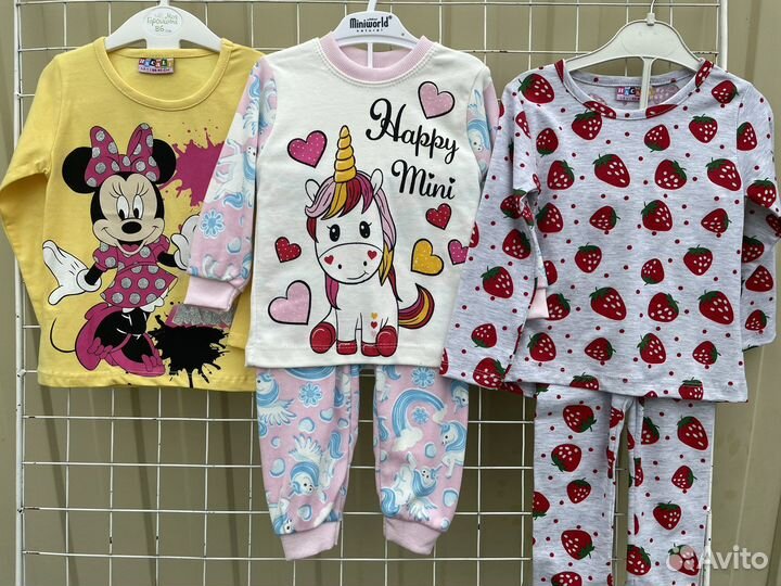 Пакет новых вещей на девочку 1-2 года