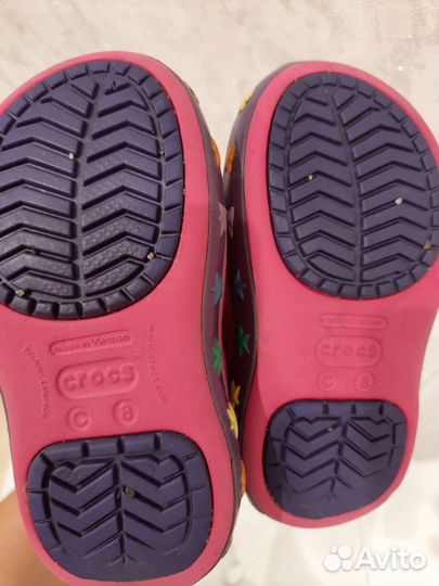 Crocs детские сапоги c8