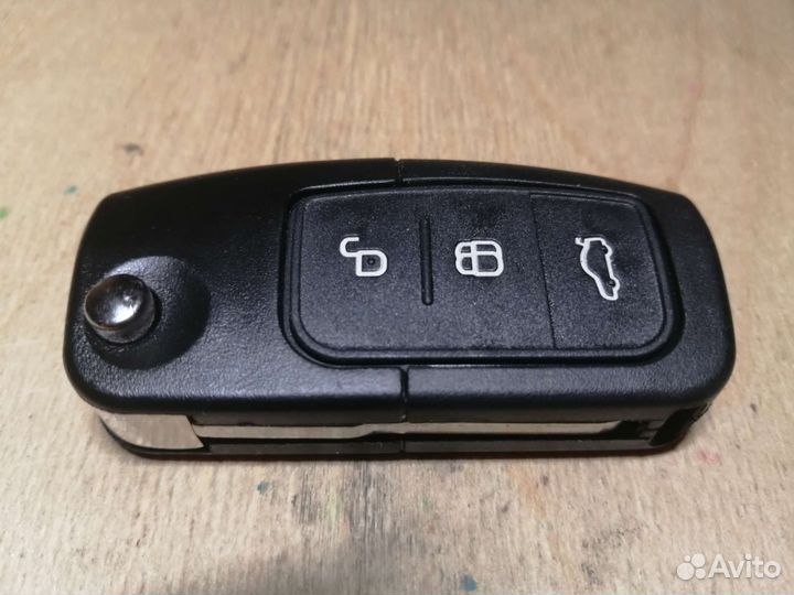 Ford Focus 2 выкидной ключ 3 кнопки 433 MHz