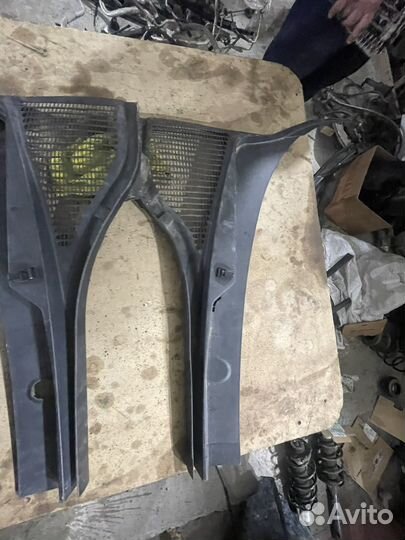 Жабо с форсунками skoda octavia a7