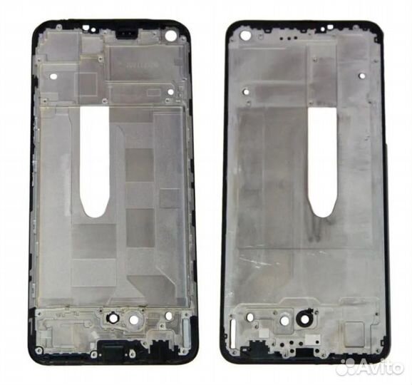 Рамка дисплея Realme 8/8 Pro Черная