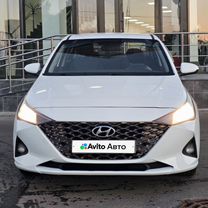 Hyundai Solaris 1.6 AT, 2021, 81 500 км, с пробегом, цена 1 090 000 руб.