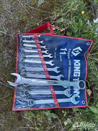 Набор комбинированных ключей king tony