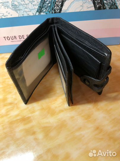 Кошелек мужской натуральная кожа новый