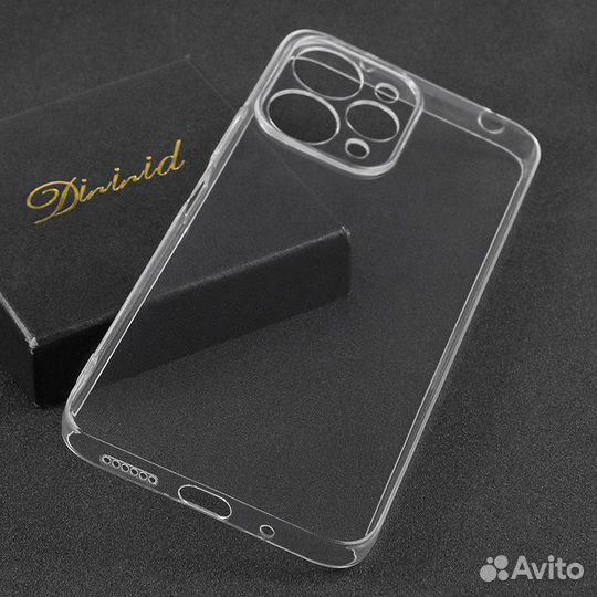 Силиконовый прозрачный чехол для Redmi 12 4G