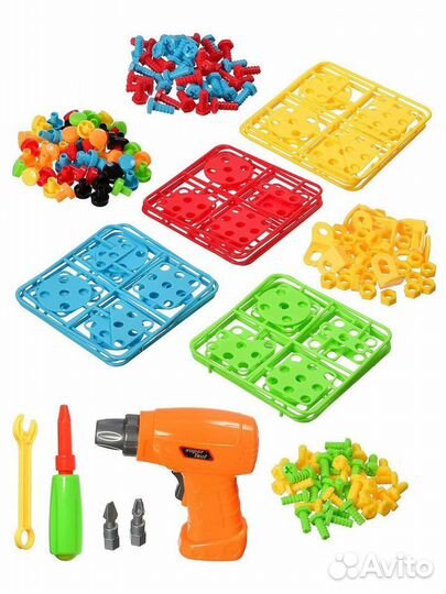 Конструктор мозаика с шуруповертом Creative Mosaic