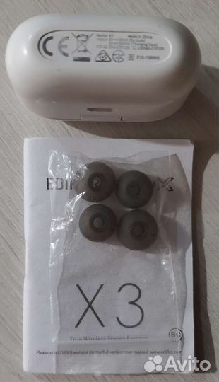 Беспроводные наушники Edifier X3 TWS1