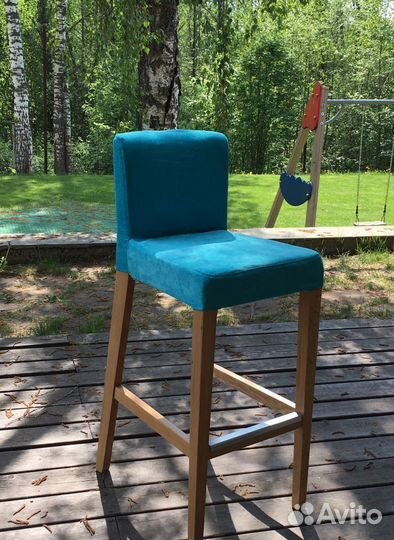 Чехол для барного стула Хенриксдаль(икеа)