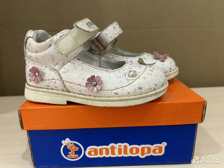 Туфли для девочки 27 размер antilopa