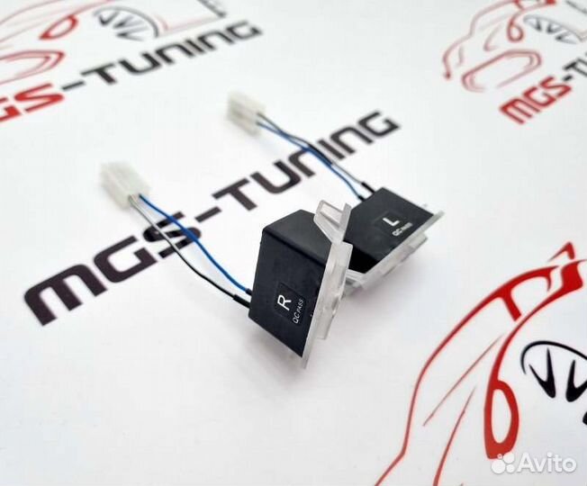 Проекция в зеркала AMG Mercedes S-class W222 C217