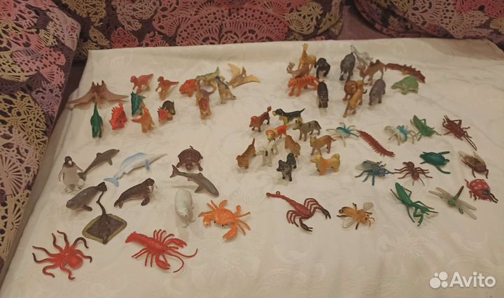 Набор животных 65 штук