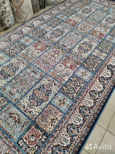 Ковёр голубой Aravia 2x4 в магазине 