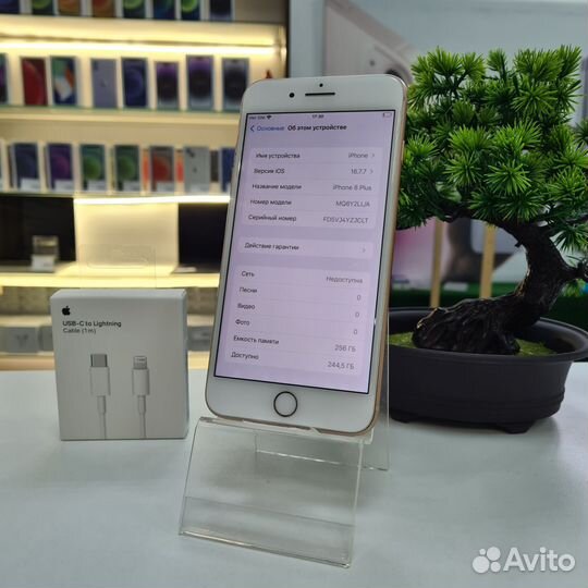 iPhone 8 Plus, 256 ГБ