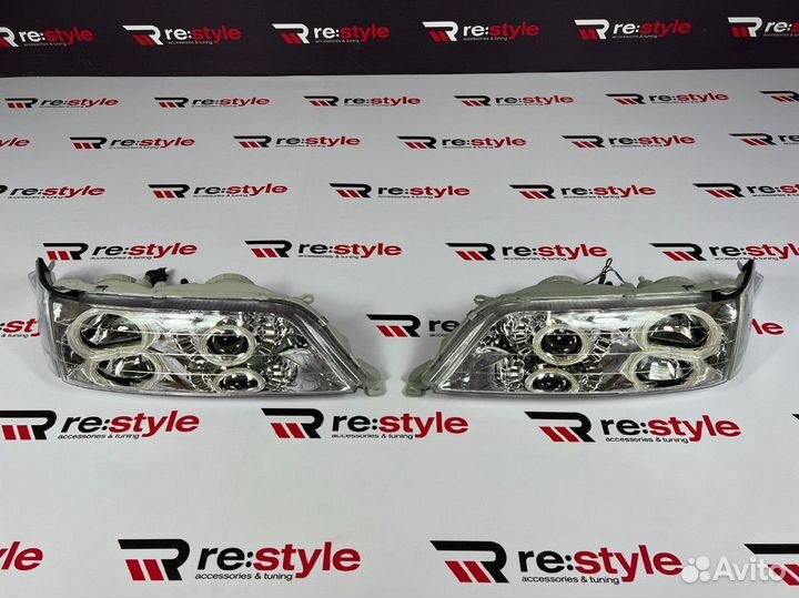 Фары Toyota Mark II 100 LED Белые U2586