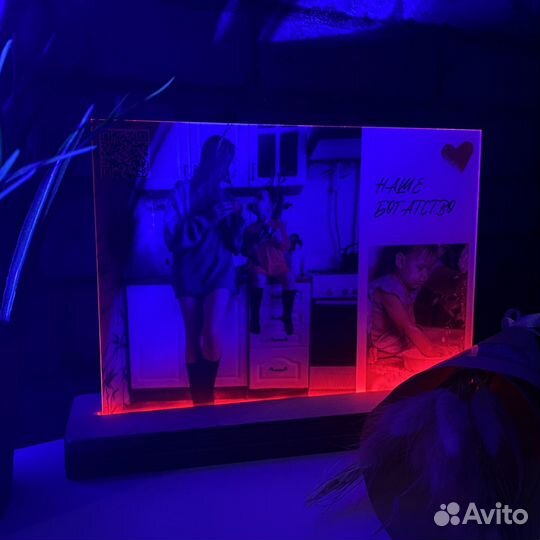 Витраж с вашим фото