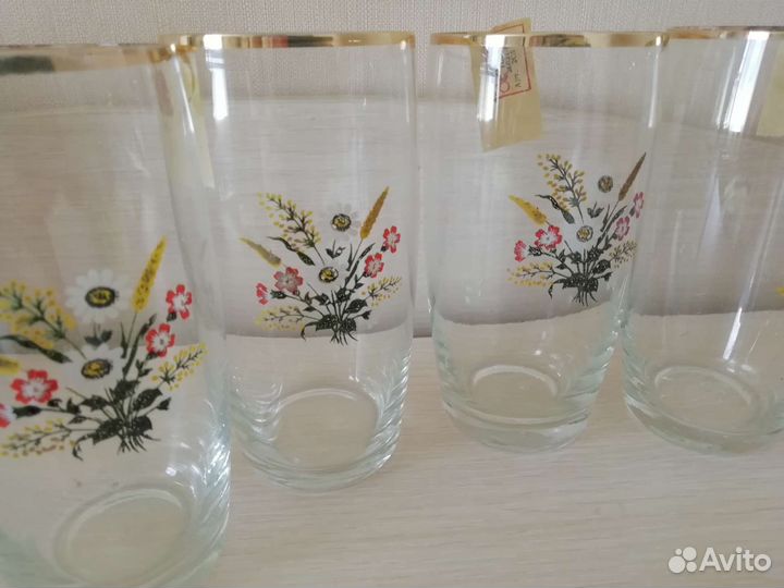 Новый набор стаканов СССР