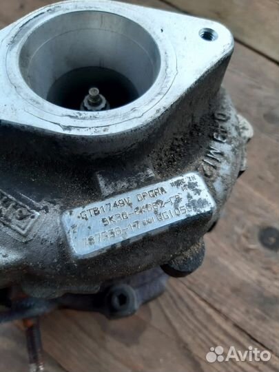 Турбина б/у форд транзит 2.2