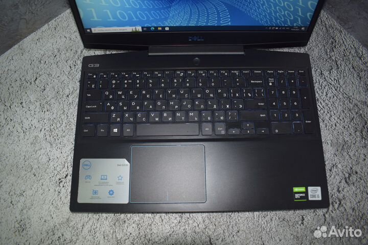 Игровой ноутбук Dell на Core i5-10300H/ 1660 ti