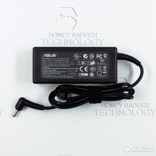 Блок питания для Asus 19V 2.37A (45W) 4.0x1.35мм