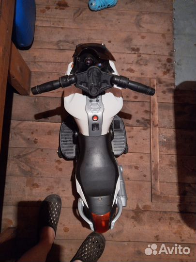 Детский мотоцикл на аккумуляторе бу