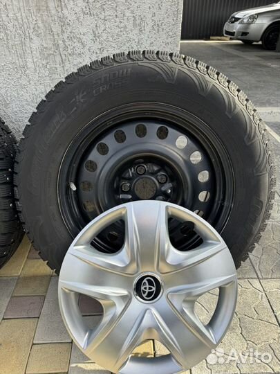 Колеса зимние 225/65 r 17 на Toyota Rav 4