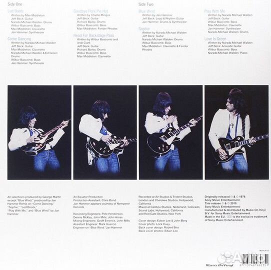 Виниловая пластинка Jeff Beck wired (180 Gram)