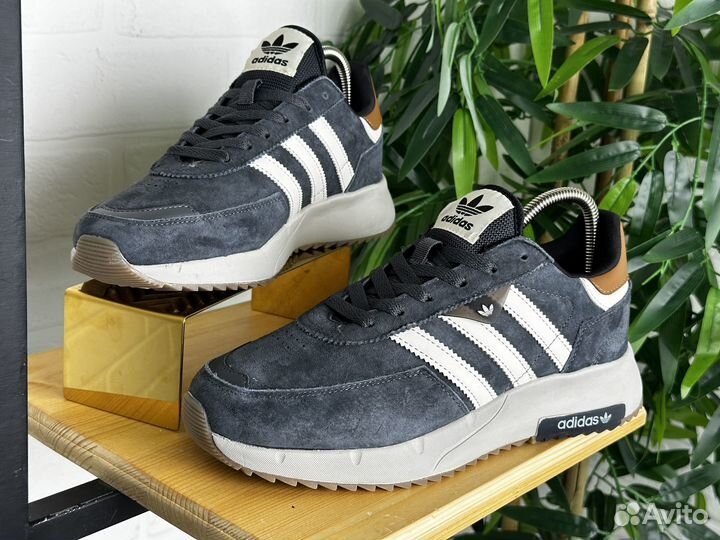 Кроссовки мужские Adidas 41-46 серые