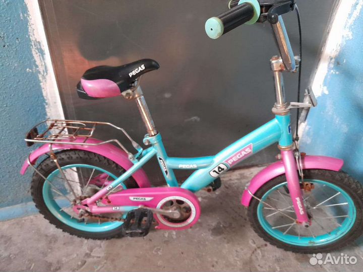Велосипед детский Пегас колеса 14 дюймов