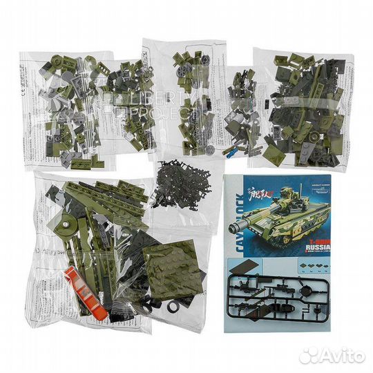 Конструктор Cayi Block 22016 Танк-Т90М