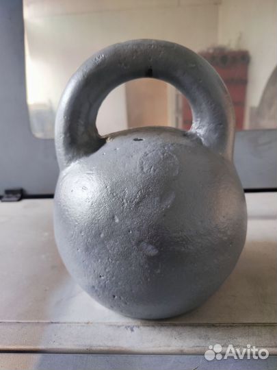 Гиря 2 пуда Царская