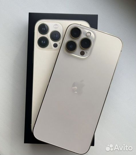 iPhone 13 pro max 128 gold