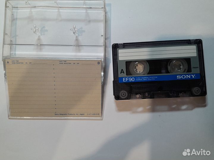 Аудиокассеты sony ef90