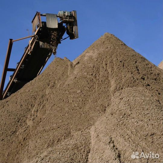 Песок карьерный, мытый