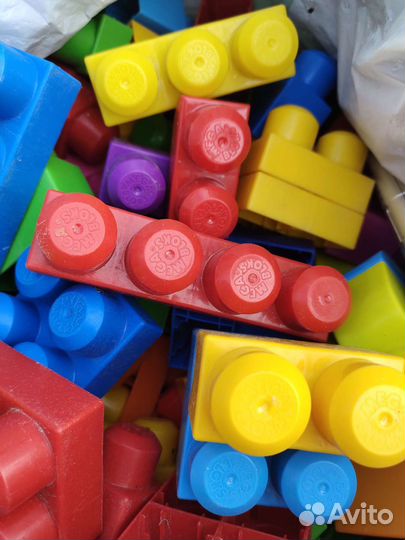 Конструктор Mega bloks, огромный пакет от 150шт