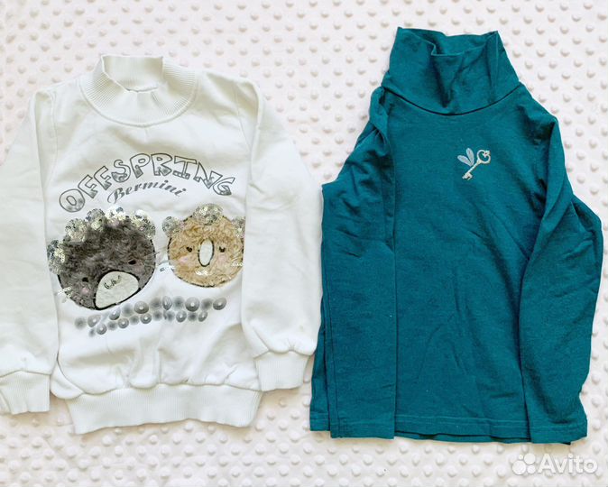 Вещи пакетом на девочку 3-4 года