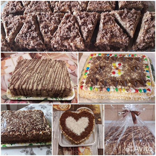 Домашние торты на заказ