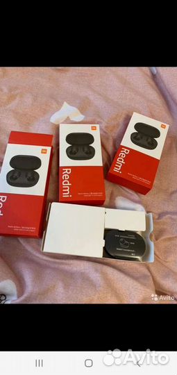 Беспроводные наушники Redmi air dots 2 lux copy