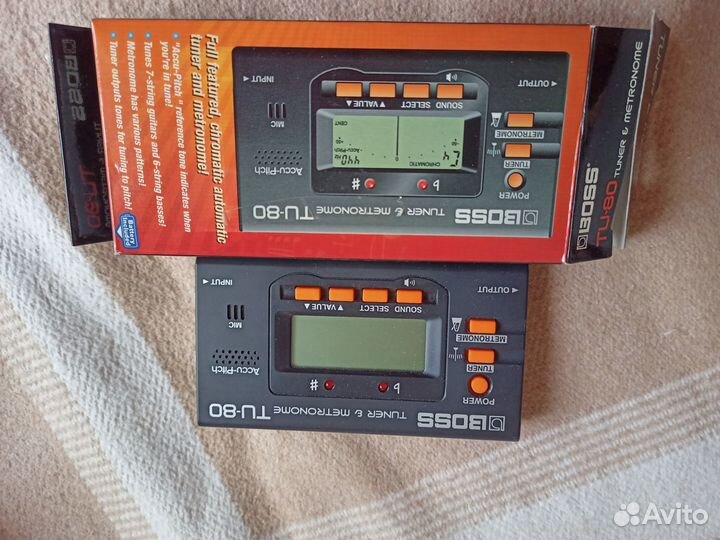 Тюнер метроном boss TU 80