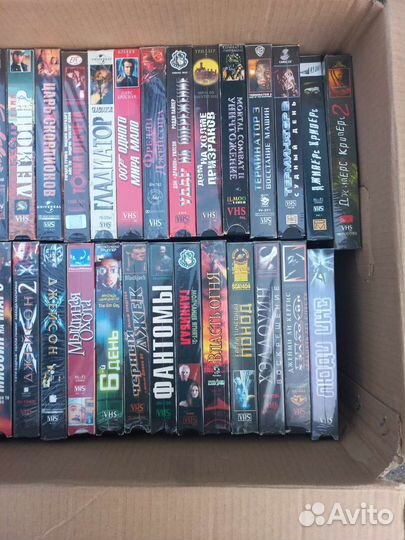 Видеокассеты VHS фильмы