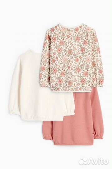 Свитшот для девочки комплект 86 с начесом c&a