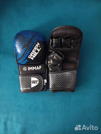 Перчатки для мма крабы green hill