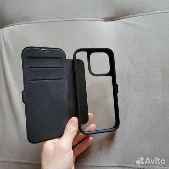 Чехол Raptic Urban Folio для iPhone 14 Чёрный