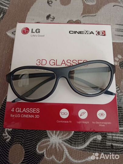 3 d очки lg