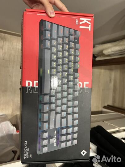 Red square keyrox tkl