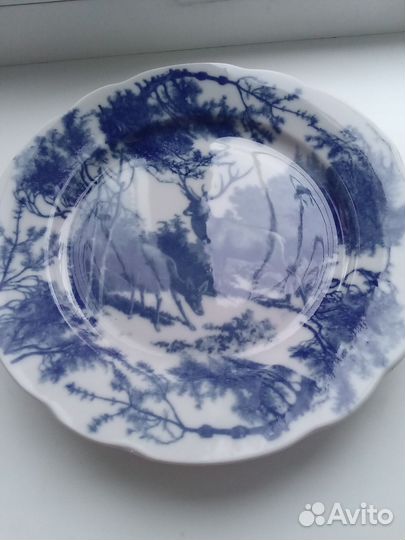 Тарелка настенная дулево