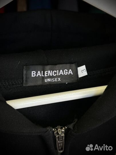 Зип худи balenciaga