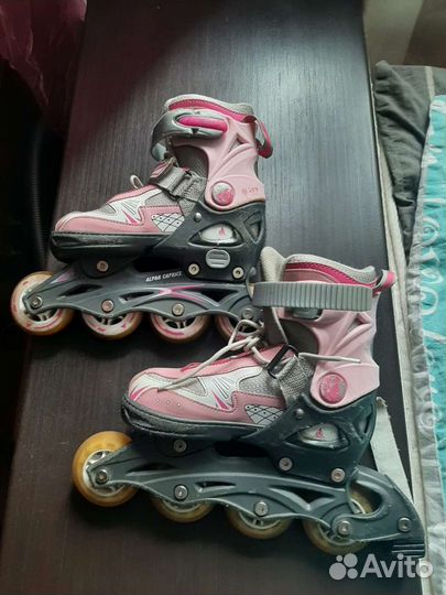 Роликовые коньки детские раздвижные